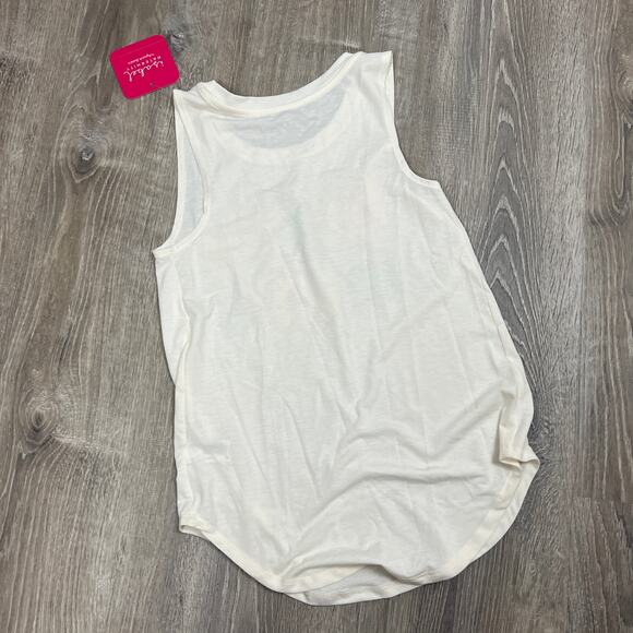 Isabel Maternity Happy Mama Cream Graphic Tank Top - Size XL - NWT - Picture 5 of 5